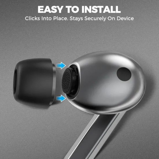 Tech-Protect Ακροφύσια Αυτιών 3 τεμάχια, Samsung Galaxy Buds 3 Pro, γκρι