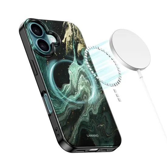Tech-Protect Lamano MagSafe θήκη, iPhone 16, verde aura