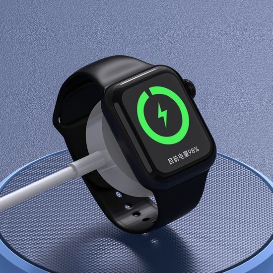 Dudao A12Max 2v1 kabel za iWatch + Lightning - USB-C, 20W PD, 1,2 m, bel