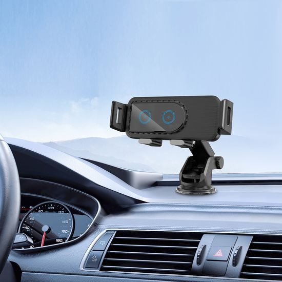 Supporto auto wireless dual 15W per telefoni pieghevoli, C37