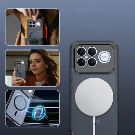 Tech-Protect MagMat MagSafe, Xiaomi Poco F8 Ultra, μαύρο ματ