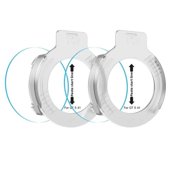 Tech-Protect Σκληρυμένο γυαλί Easy Set+, Huawei Watch GT 5 (41 mm), 2 τεμάχια