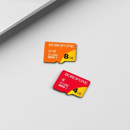 Borofone Class10 MicroSD memóriakártya, 8GB, SDHC, 75MB/s