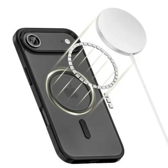 Tech-Protect MagMat MagSafe, iPhone Air, μαύρο ματ