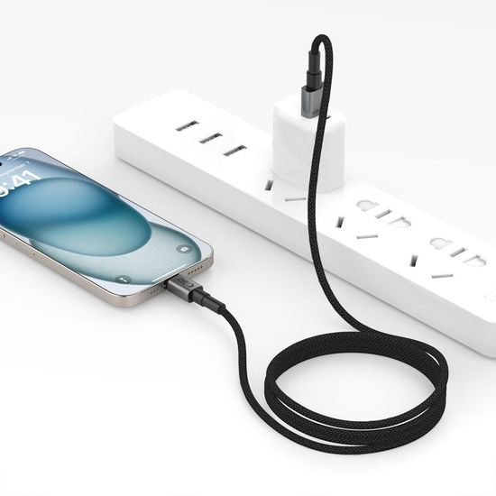 Tech-Protect UltraBoost DNA kabel USB-C, 15W/3A, 0,25m, šedý