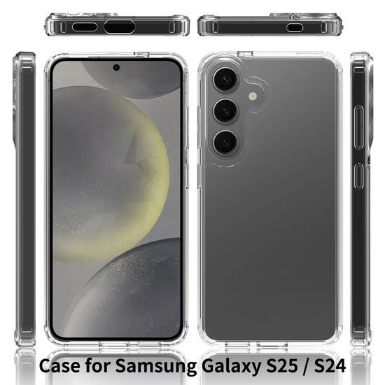 JP Gennemsigtigt Cover til Samsung Galaxy S25