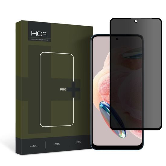 Hofi Privacy Glass Pro+ edzett üveg, Xiaomi Redmi Note 12 4G / LTE