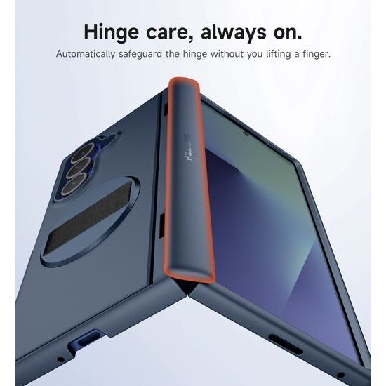 Suritch 360° Kickstand obal Samsung Galaxy Z Fold 7, modrý