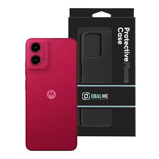 OBAL:ME Matte TPU Kryt pro Motorola Moto G45, černý