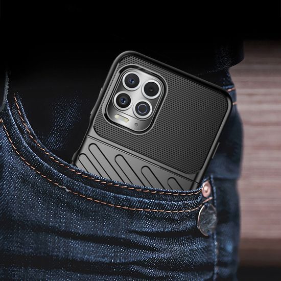 Thunder maska, Motorola Moto G100 / Edge S, crna