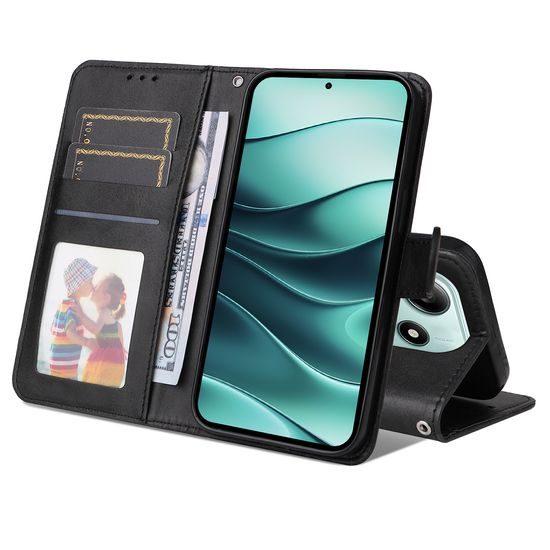 Μαγνητική Θήκη, Xiaomi Redmi Note 14 5G, Μαύρη