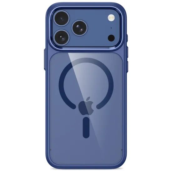 Tech-Protect MagMat MagSafe Case für iPhone 17 Pro Max / 18 Pro Max - Hybride Schutzhülle mit Camera Control - Blau