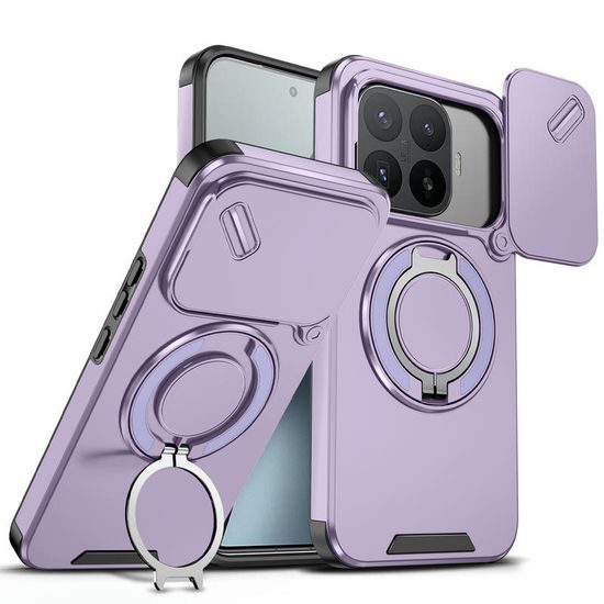 Camslide Stand obal, Xiaomi 17T Pro, fialový