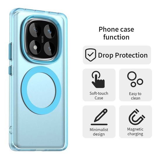 Techsuit CandyCase MagSafe, Xiaomi Redmi Note 14 Pro 4G, μπλε