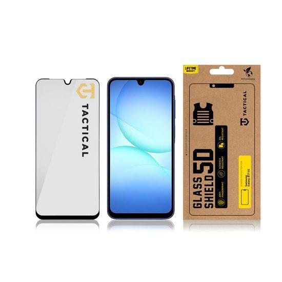 Tactical Glass Shield 5D γυαλί για Samsung Galaxy A17 4G / 5G, μαύρο
