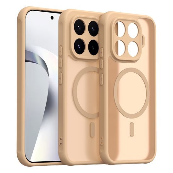 Xiaomi 17T dėklas – Techsuit HaloFrost II MagSafe – auksinė