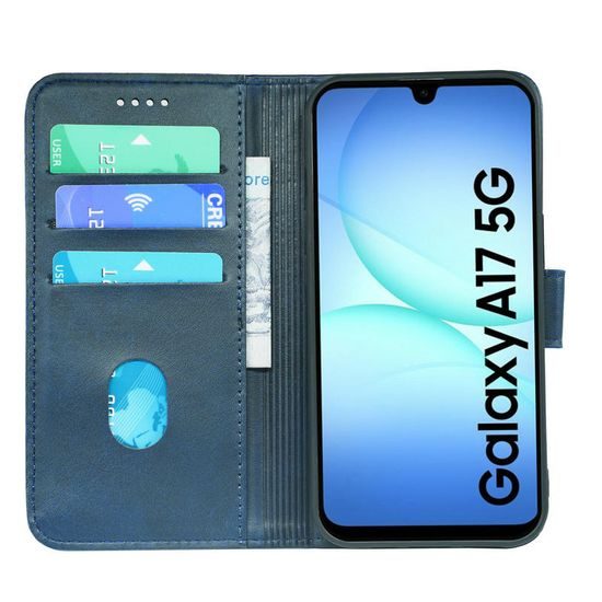 Θήκη Magnet, Samsung Galaxy A17, μπλε