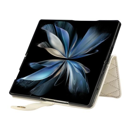 Etui Glamour, Samsung Galaxy Z Fold 8 Ultra, białe
