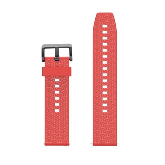 Strap Y Uhrenarmband für Samsung Galaxy Watch 46mm, rot