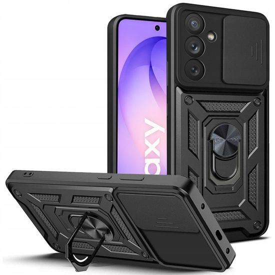 Samsung Galaxy S25 FE / S26 FE dėklas – Techsuit CamShield – juoda