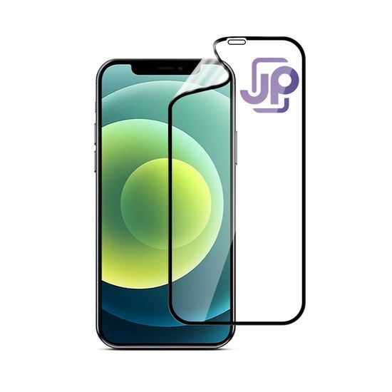 JP Nano 5D edzett üveg Easy Box, iPhone 12 / 12 Pro, fekete