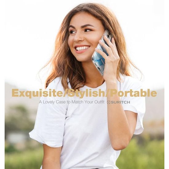 Suritch 360 Marble θήκη Samsung Galaxy S23 Plus, μπλε