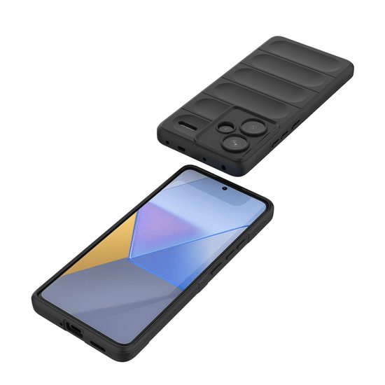 Θήκη Wency Magic Shield, Xiaomi Redmi Note 13 Pro Plus 5G, μαύρη