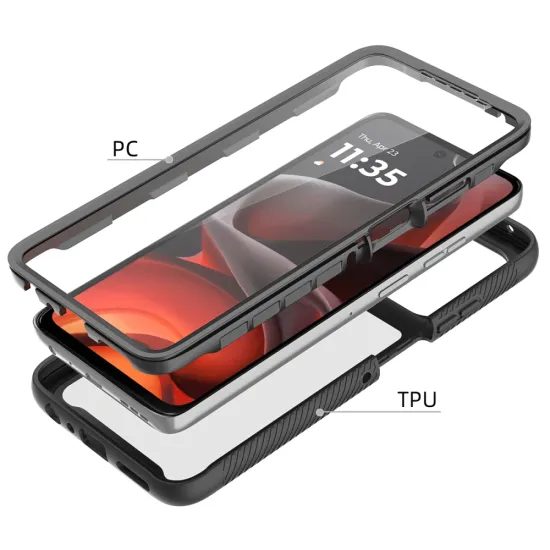 Tech-Protect Defense360 Motorola Moto G56 5G, μαύρο