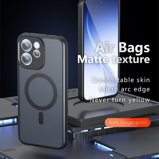 Xiaomi 17T ümbris – Techsuit PureFrost MagSafe – matt must