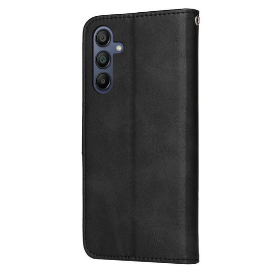 Samsung Galaxy A18 klappümbris magnetiga – must