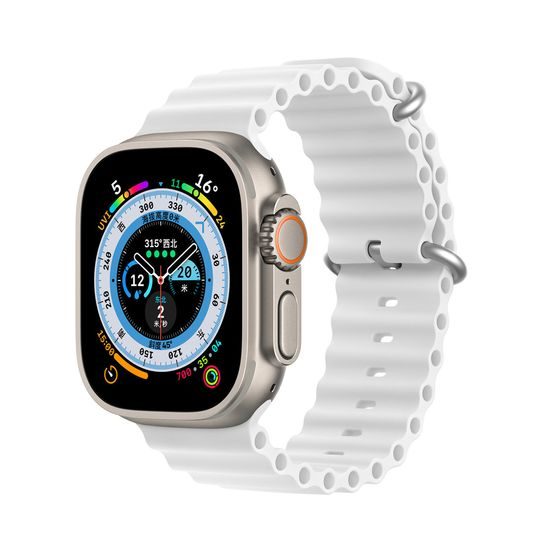 Dux Ducis remen, Apple Watch 8 / 7 / 6 / 5 / 4 / 3 / 2 / SE (41 / 40 / 38 mm), bijeli