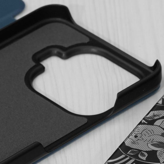 Eco Leather View maska, Xiaomi 17T Pro, plava