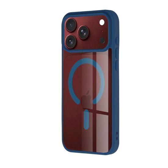 Etui Techsuit MagSafe Pro, iPhone 17 Pro Max / 18 Pro Max, niebieskie