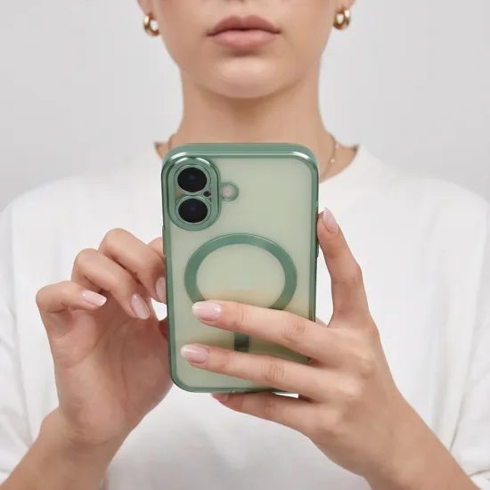 iPhone 17 ümbris – Tech-Protect MagFlex – roheline