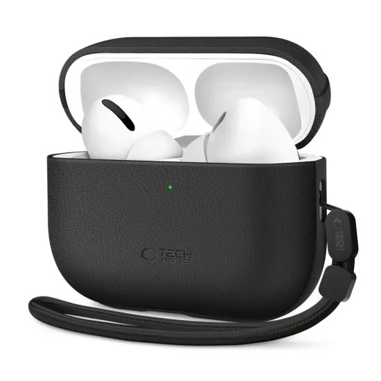 Tech-Protect NaturalFit, Apple AirPods Pro 3, μαύρο