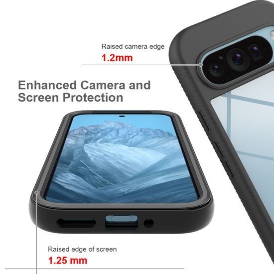 JP Defense360 θήκη, Google Pixel 9 / 9 Pro, μαύρο