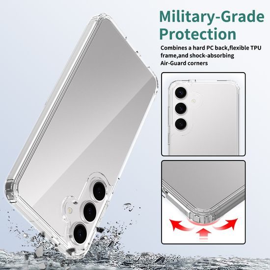 JP Priehľadný obal, Samsung Galaxy S25 Plus