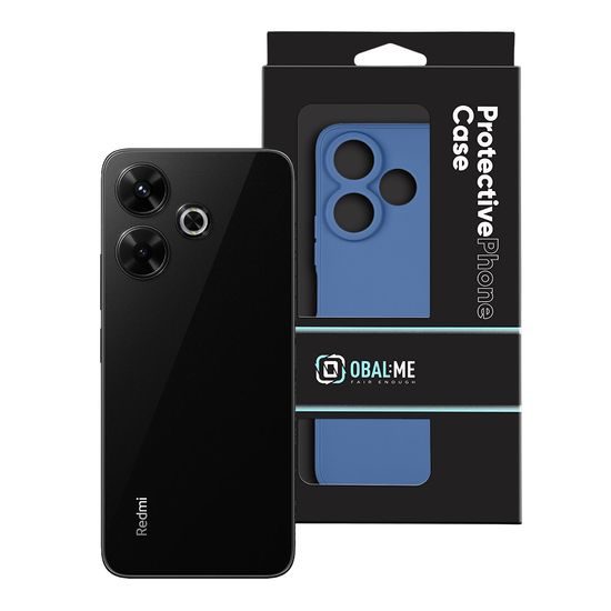 OBAL:ME Matte TPU Kryt pre Xiaomi Redmi 13 4G / 5G, modrý