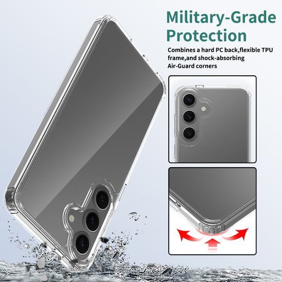 JP Gennemsigtigt Cover til Samsung Galaxy S25