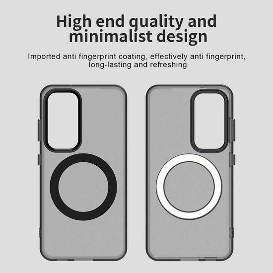 Techsuit CandyCase MagSafe, Samsung Galaxy S23 Plus, μαύρο