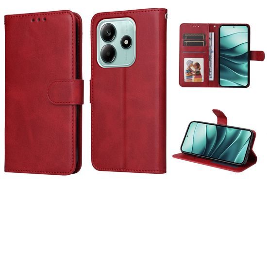 Μαγνητική Θήκη, Xiaomi Redmi Note 14 5G, Κόκκινη