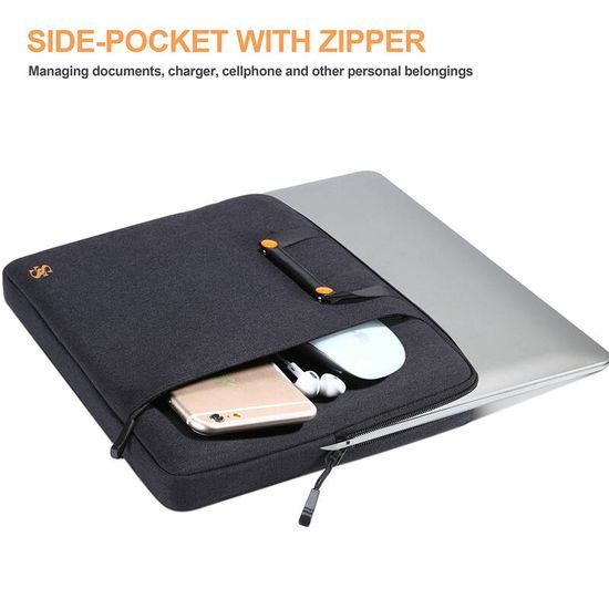 Seine Scene Nantes τσάντα laptop 14", μαύρη