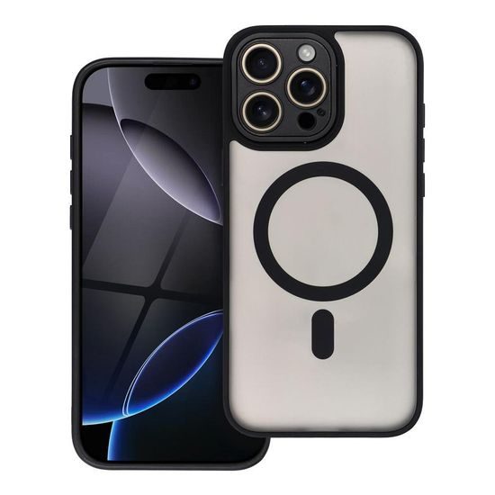 iPhone 17 Pro Max / 18 Pro Max vāciņš – Variete Mag Cover ar MagSafe – melns
