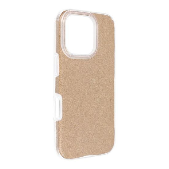 Ovitek Forcell Shining, iPhone 16 Pro, zlat