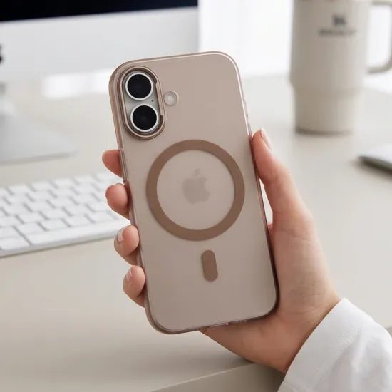 Tech-Protect MagZero MagSafe iPhone 17 ümbris – matt kuldne