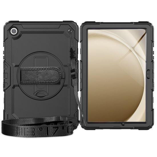 JP Solid360 Θήκη Tablet, Samsung Tab A9 Plus / A11 Plus 11.0" X210 / X215 / X216 / X230 / X235 / X236, Μαύρο