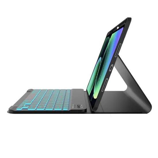 Tech-Protect SC Pen Schutzhülle mit Tastatur für Xiaomi Pad 7 / 7 Pro / 8 / 8 Pro 11.2 - Stifthalter und Bluetooth Keyboard - Schwarz