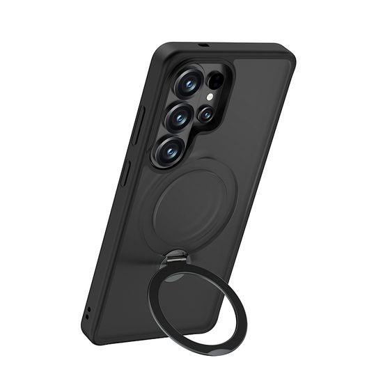 Benks Magnetic Mist obal se stojánkem, Samsung Galaxy S26 Ultra, černý