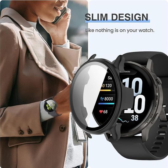 Techsuit Defense360 Pro, Garmin Venu 4 41mm, σκούρο μπλε