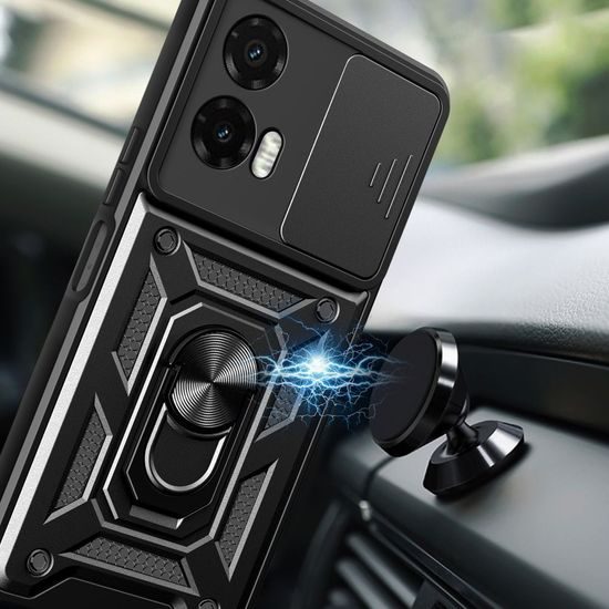 Tech-Protect CamShield Pro Motorola Moto G35 5G, čierny